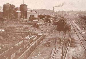 the CB&Q Railroad Yards at Beardstown