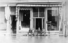 <B>Holbrook's Confectionery</B> on State Street, Beardstown, Illinois during the 1912 flood