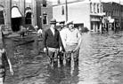 <B>High Water</B> in the Beardstown business district (undated)