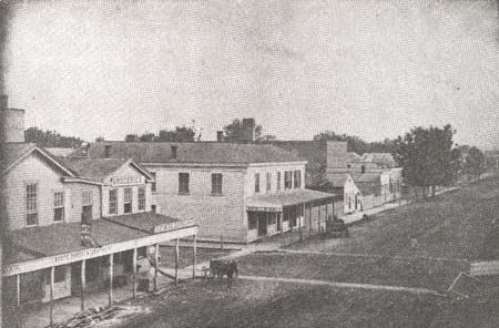 <b>Main Street Beardstown</b>, west of State Street, 1854