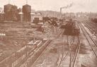 CB&Q Railroad Yards at Bearstown, 1910.