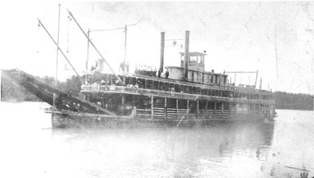 <b>Packetboat, the Bald Eagle</b>, circa 1903-1920.