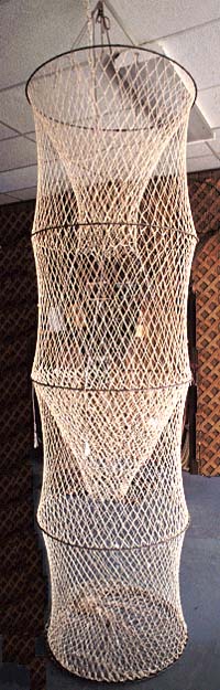 <b>Cotton Hoop Net</b>.<br>Meredosia River Museum Collection.  Meredosia, Illinois.