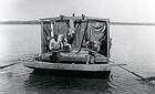 Two Men on Keel Boat