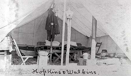 <b>Hopkins & Watkins Duck Hunting Camp</b>, circa 1903-1920.