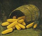Barrel of Corn by 
Alfred Montgomery (1857-1922)
oil on canvas,  circa 1900
Illinois State Museum Collection