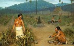 Mississippian Gardening Diorama