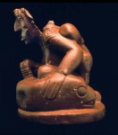 Birger Figurine; photograph by Michael Brohm; original artifact at the Illinois Transportation Archaeological Resarch Program, University of Illinois at Urbana-Champaign 