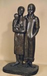 Rural Couple with Child by Simon Gordon
painted plaster, circa 1935-1940
Illinois state Museum Collection
Gift of Mr. and Mrs. Louis Cheskin