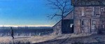 Philo Bound by Billy Morrow Jackson (1926 -)
oil on masonite, 1965
175/8 by 41 3/8 inches
Illinois State Museum Collection