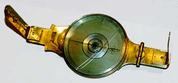 A. Lincoln's surveying compass