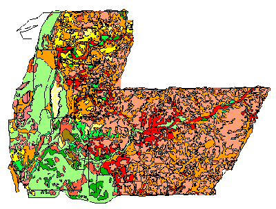 Soil types at Midewin NTP