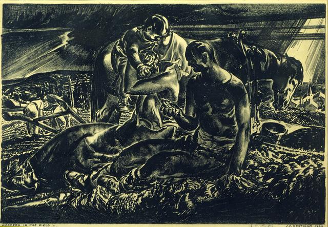 <i>Workers in the Field</i><br>John Costigan (1888 - 1972)