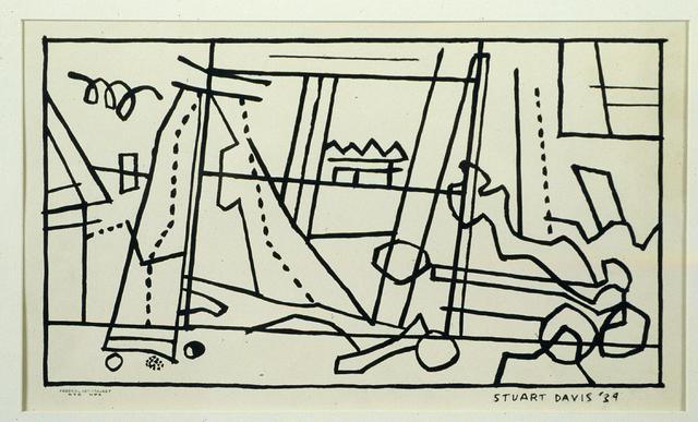 <i>Untitled</i><br>Stuart Davis (1892 - 1964)