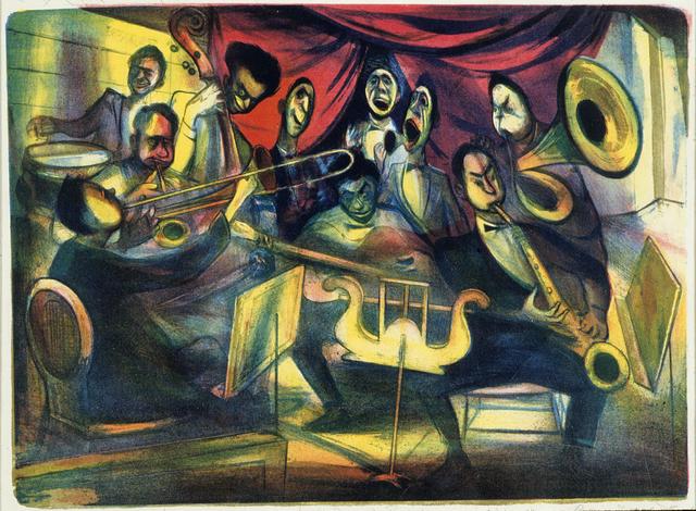 <i>Jazz Band</i><br>Boris Gorelick (1912 - 1984)