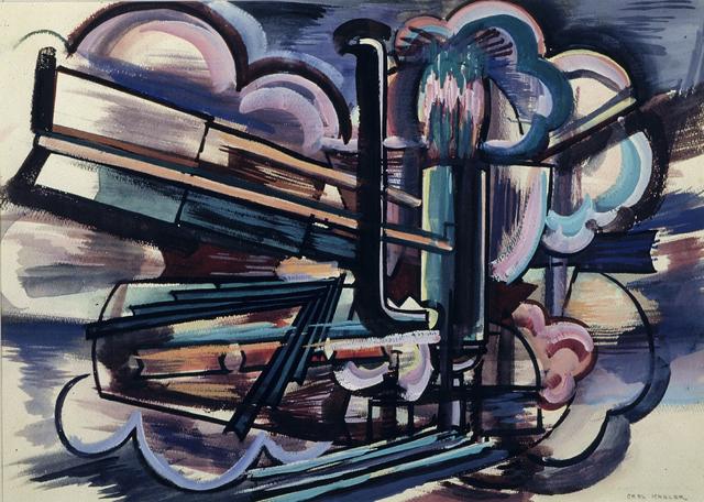 <i>Abstraction</i><br>Carl Kahler (1894-1980 )