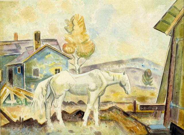 <i>Sleepy Horse</i><br>William Sommer (1867 - 1949)