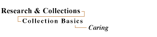 Collection Basics: Caring