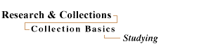 Collection Basics: Studying