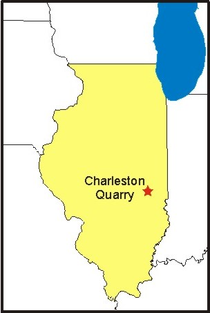 Charleston Quary map