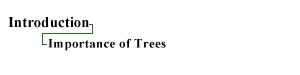 Importance of Trees