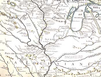 Delisle map, 1718