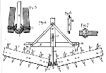 disk harrow drawing