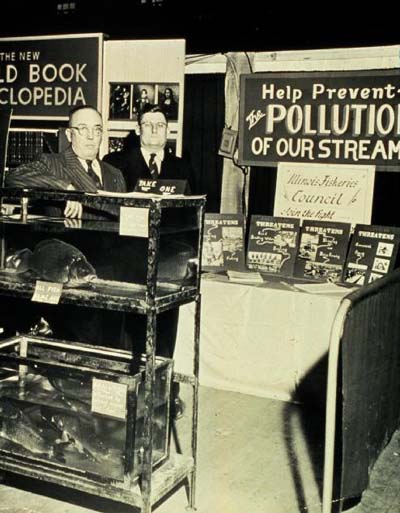 Pollution exhibit, Illinois State Fair, 1940s