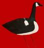 Silhouette Goose Decoy