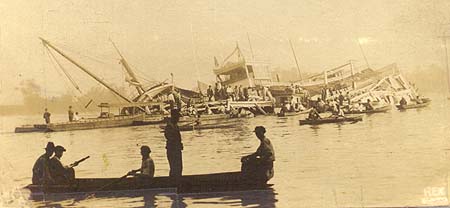 <b>The Wreck of the Columbia, 1918</b>.