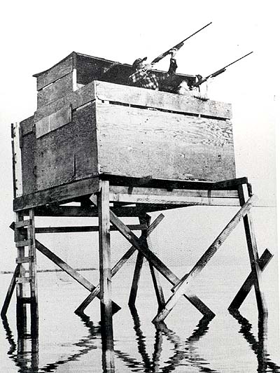 <b>Duck Tower Blind</b> circa 1903 -1920.