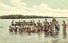 Bathers in Quiver Lake