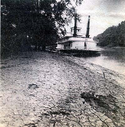 <B>Riverboat at Bath Chute</b><br>Mason County Democrat Bicentennial Issue, 1976.