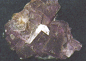 photo of purple fluorite