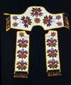 photograph of beaded yoke and lapels
