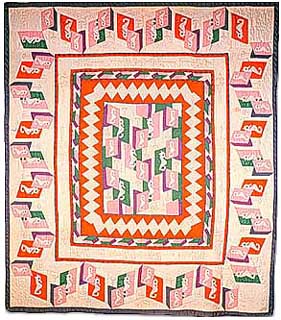 [Picture of the quilt: The O.P.A. Quilt]