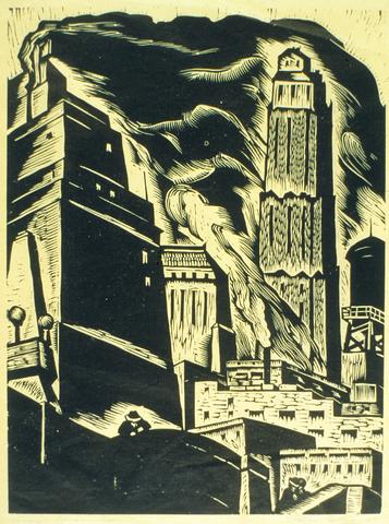 <i>Chicago Towers</i><br>Todros Geller (1889 - 1949)