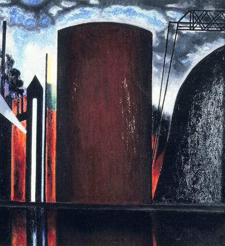 <i>Smoke Stack</i><br>Joseph Stella (1877 - 1946)