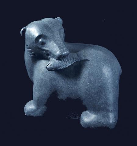 <i>Bear with Fish</i><br>Emmanuel Viviano (1907 - 1980)