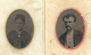 photo of Sue's great grandparents