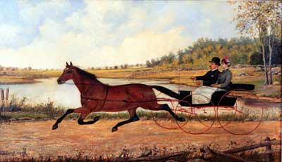 Couple in Carriage