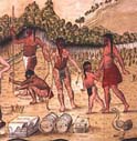 Illinois Indians visiting New Orleans, 1735