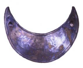 Silver gorget