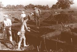 Zimmerman site excavation