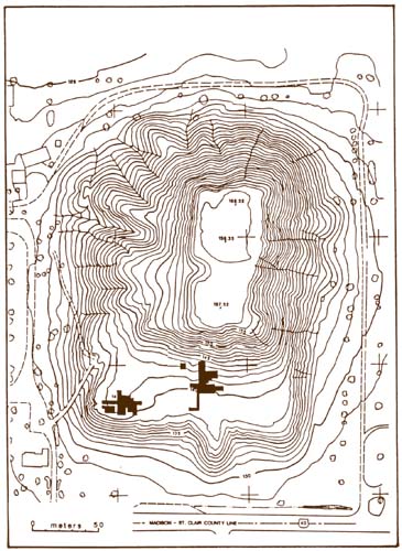 Monks Mound map