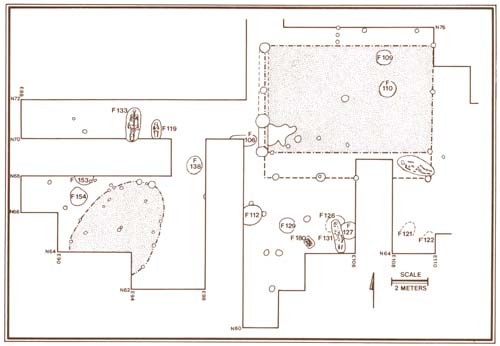 Map of features