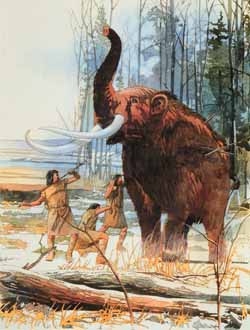 Mastodon hunters