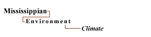 Mississippian - Environment - Climate